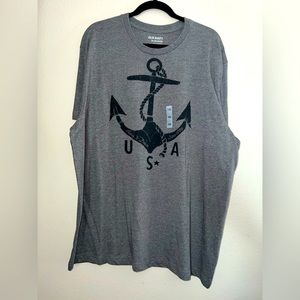 Old Navy Sailing T-Shirt, Men size 2XL